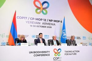 COP17 sur la biodiversité : Erevan accueille le premier bilan mondial du cadre de Kunming-Montréal